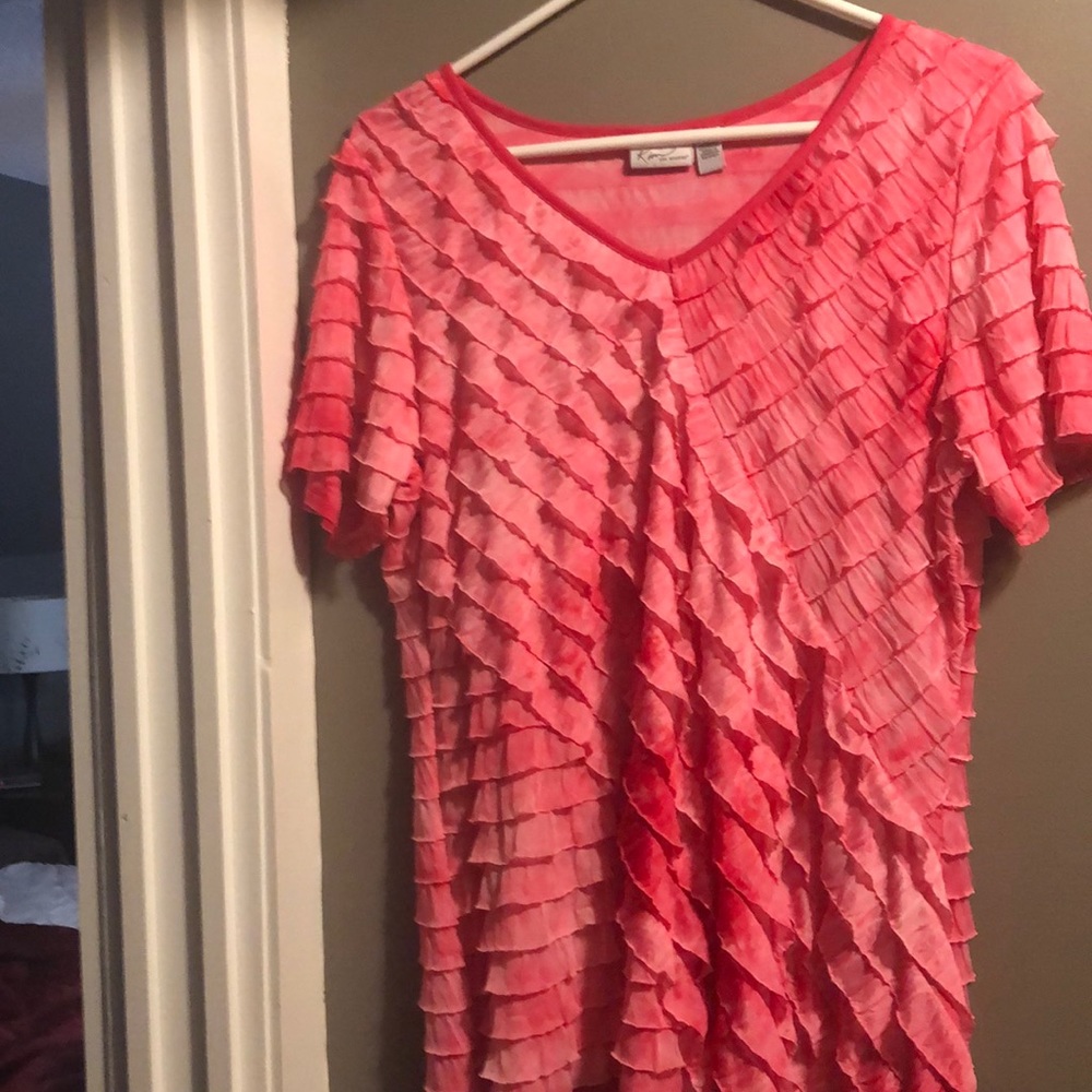 Pink blouse